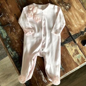 Baby girl jumpsuit, never used color light pink
